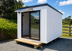 4.2 by 4.2 metre cabin