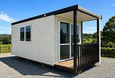 4.8 by 2.4 metre cabin